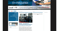 Desktop Screenshot of maquitex.exponor.pt