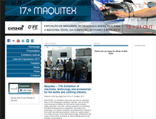 Tablet Screenshot of maquitex.exponor.pt