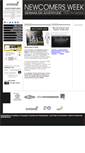 Mobile Screenshot of newcomersweek.exponor.pt