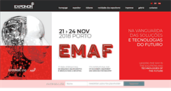 Desktop Screenshot of emaf.exponor.pt