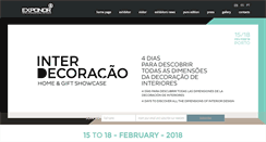 Desktop Screenshot of interdecoracao.exponor.pt