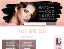 Tablet Screenshot of expocosmetica.exponor.pt
